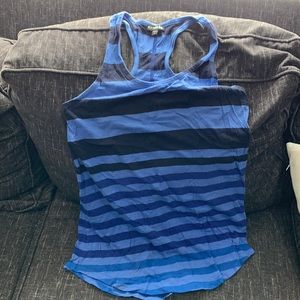 Express blue tank top